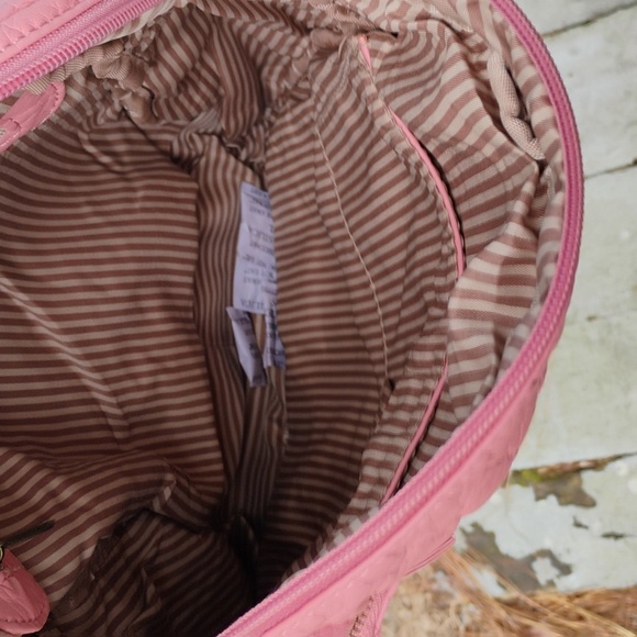 Vegan Leather Rose Pink NWT Backpack - Picture 10 of 10
